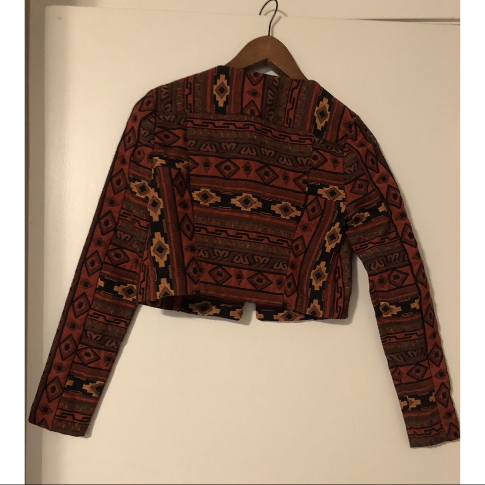 Beautiful patterned jacket/blazer - Picture 3 of 4